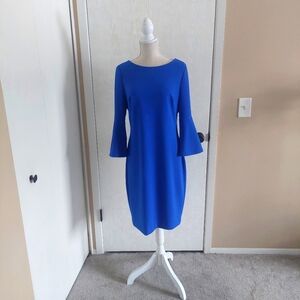 Calvin Klein sz12 Blue Bell Dress
